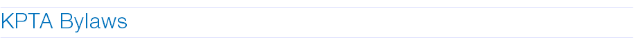 ________________________________________________________________________________________________________________________________________________________ KPTA Bylaws ________________________________________________________________________________________________________________________________________________________